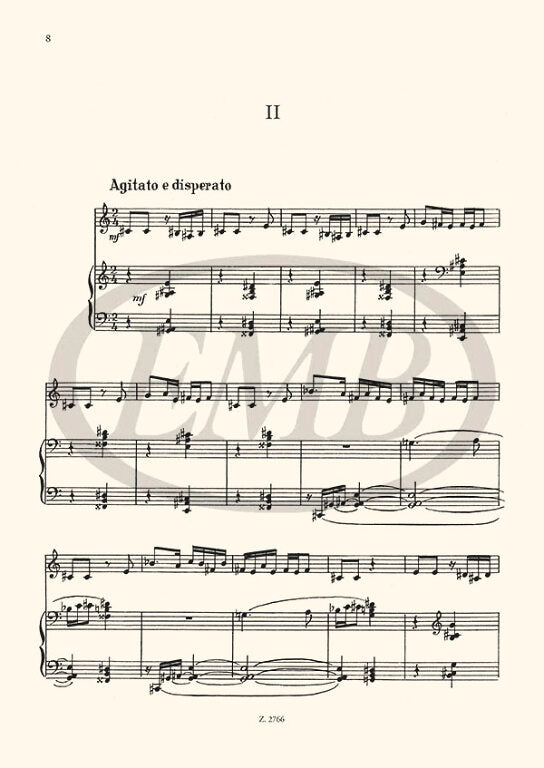 Kosa - 4 Pieces - Violin/Piano Accompaniment EMB Z2766