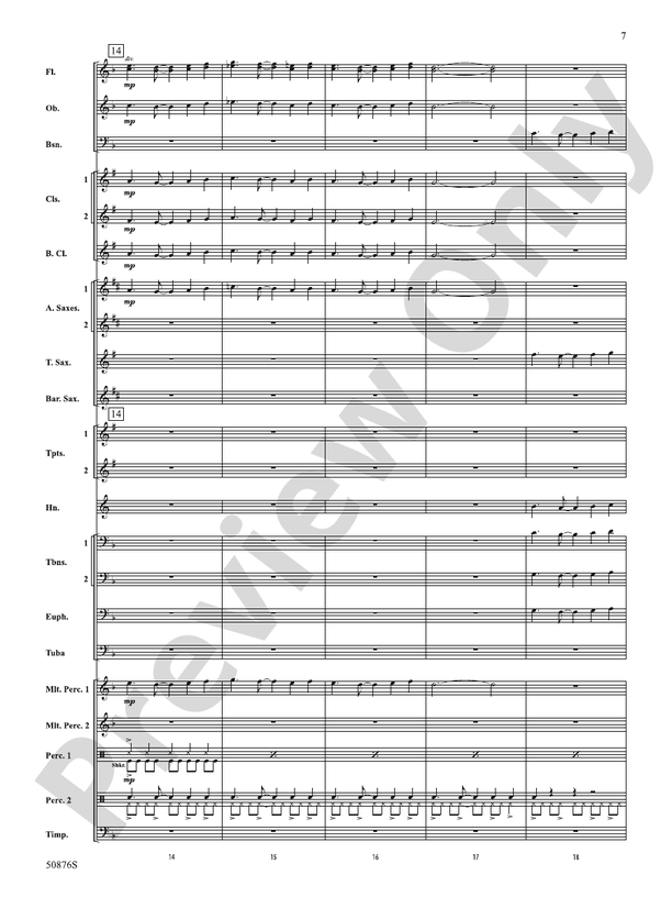 Joy Dance - Concert Band Conductor Score & Parts (Digital Download)