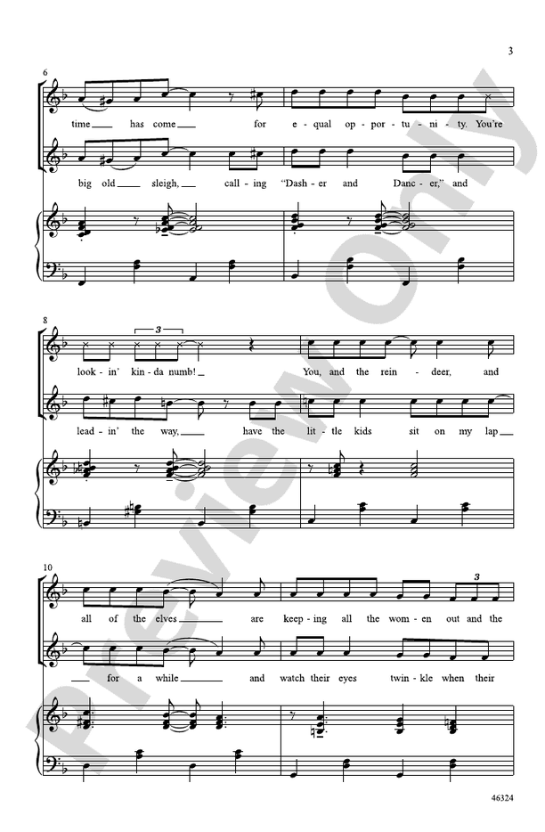 Mrs. Claus! – 2-Part Choral Octavo (Digital Download)