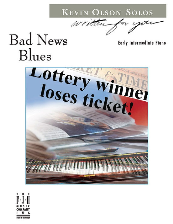 Bad News Blues - Piano (Digital Download)