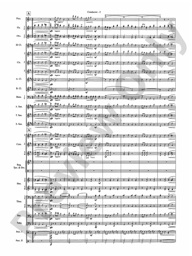The Gallant Seventh - Concert Band Conductor Score & Parts (Digital Download)