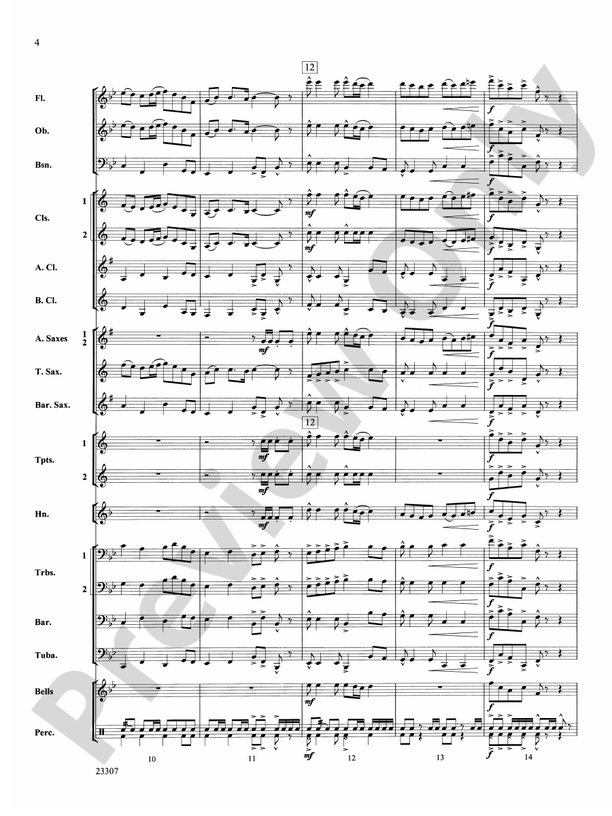 Cougar Mountain March - Concert Band Conductor Score & Parts (Digital Download)