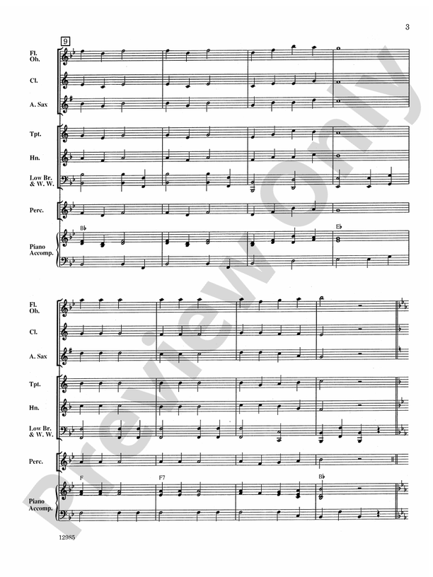 A Chanukah Festival - Concert Band Conductor Score & Parts (Digital Download)