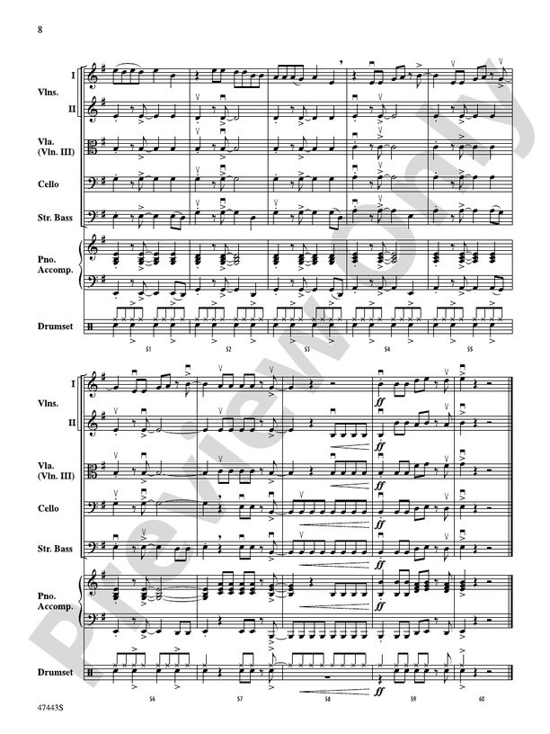 Feel It Still - String Orchestra Conductor Score & Parts (Digital Download)