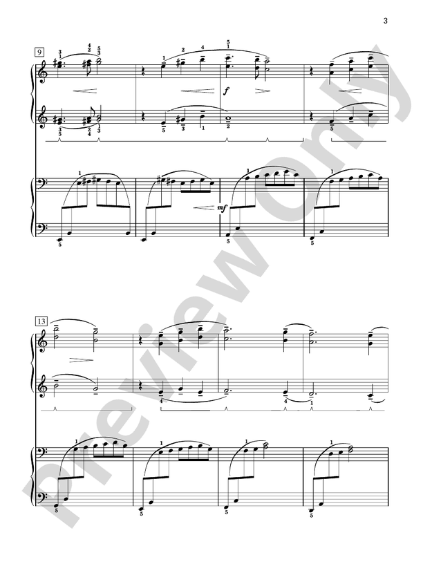 Sailing at Sunset - 2 Pianos, 4 Hands (Digital Download)