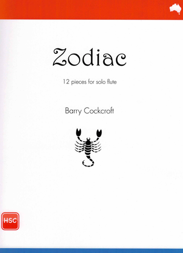 Cockcroft - Zodiac  - Flute Solo Reed Music RM793