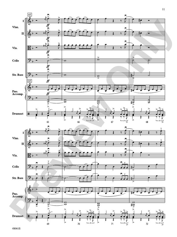 Believer/PCS - String Orchestra Conductor Score & Parts (Digital Download)
