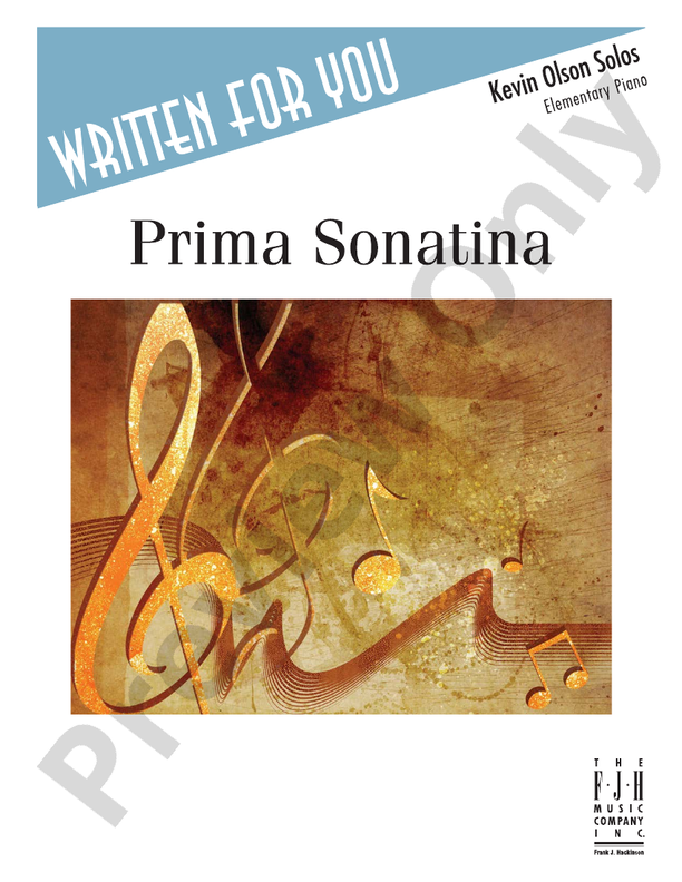Prima Sonatina - Piano (Digital Download)