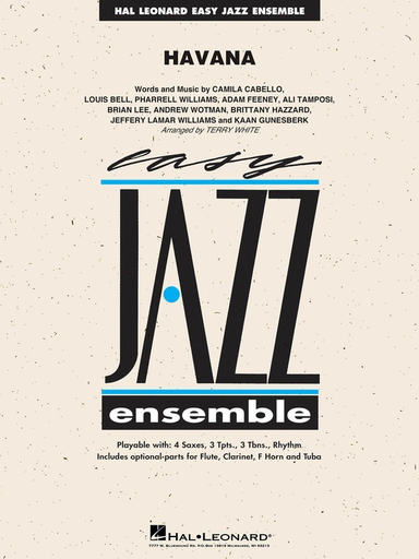 Havana - Easy Jazz Ensemble Series Gr. 2 — Cabello arr White - Hal Leonard