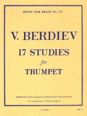 Berdiev - 17 Studies - Trumpet Solo edited by King Leduc AL28600