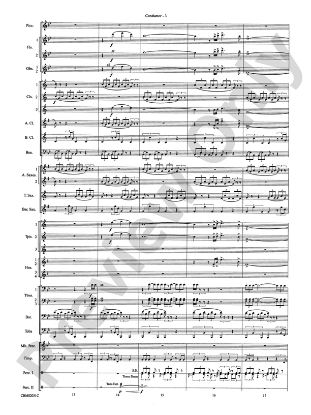 Band of Brothers, Symphonic Suite from - Concert Band Conductor Score & Parts (Digital Download)