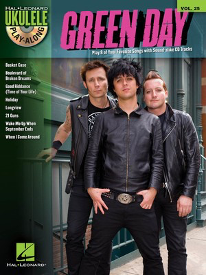 Green Day - Ukulele Play-Along Volume 25 - Ukulele Hal Leonard /CD