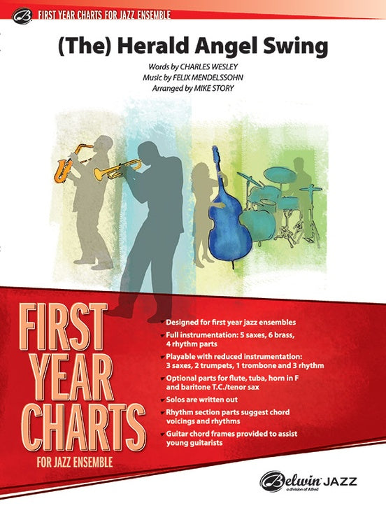 The Herald Angels Swing - Jazz Ensemble Conductor Score & Parts (Digital Download)