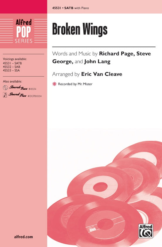 Broken Wings – SATB Choral Octavo (Digital Download)