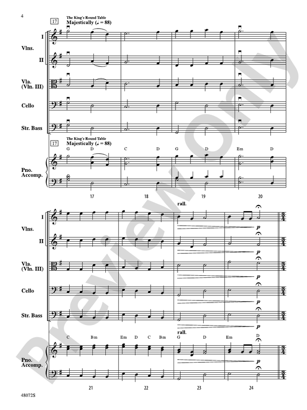 King Dorians Court/SIS - String Orchestra Conductor Score & Parts (Digital Download)