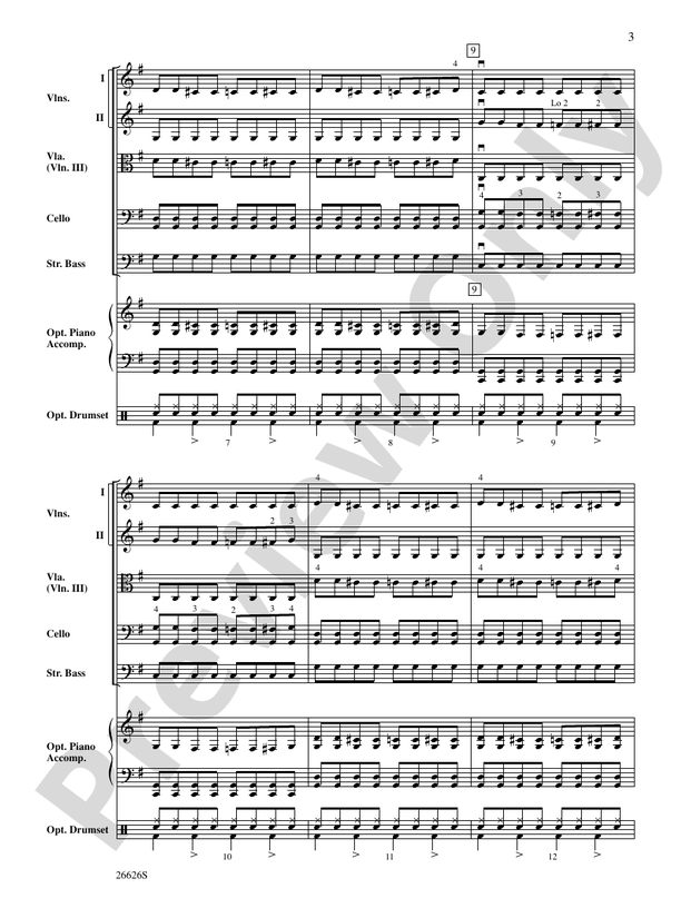 Batman Theme (Grade 2) - String Orchestra Conductor Score & Parts (Digital Download)