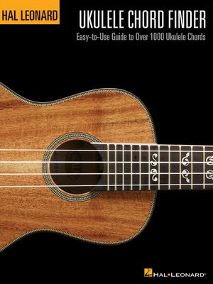 Hal Leonard Ukulele Chord Finder - Easy-to-Use Guide to Over 1,000 Ukulele Chords - 9"x12" Hal Leonard 695803
