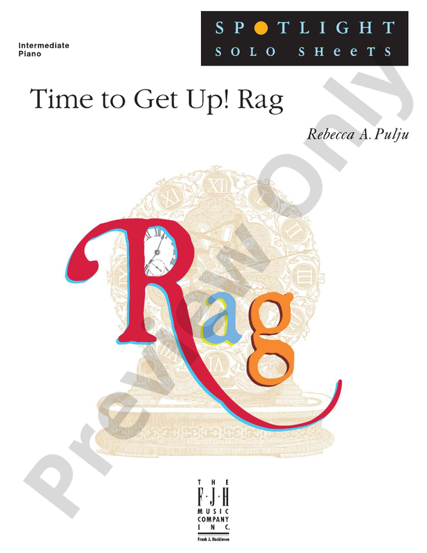 Time to Get Up! Rag - Piano (Digital Download)