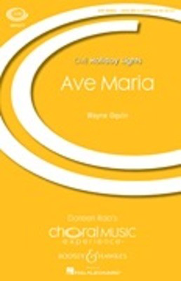 Ave Maria - CME Holiday Lights - Wayne Oquin - SATB divisi Boosey & Hawkes Octavo