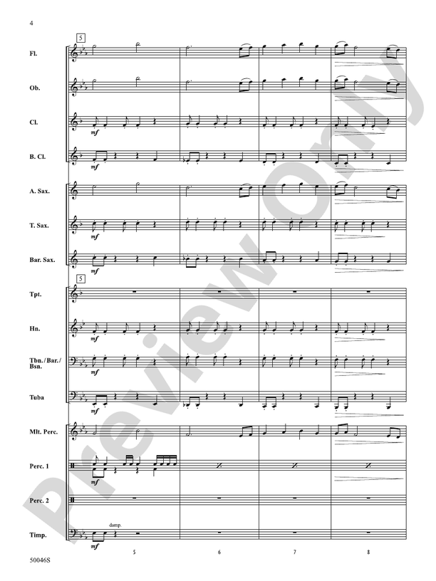 Destiny Awaits - Concert Band Conductor Score & Parts (Digital Download)