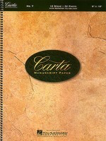 Carta Manuscript Paper No. 7 - Hal Leonard