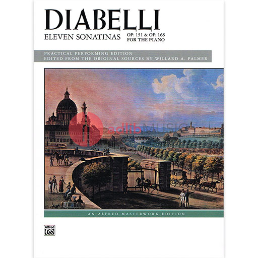 Diabelli 11 Sonatinas Op 151 & 168 Piano