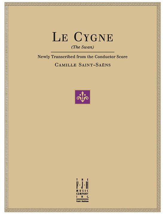 Saint-Saens - Le Cygne (The Swan) - Piano (Digital Download)