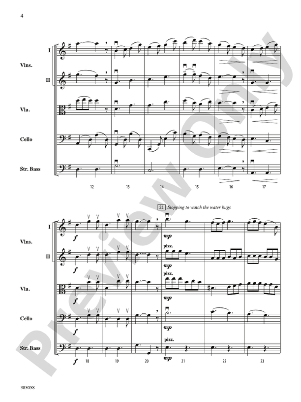 A Wisconsin Tableau – String Orchestra Conductor Score & Parts (Digital Download)