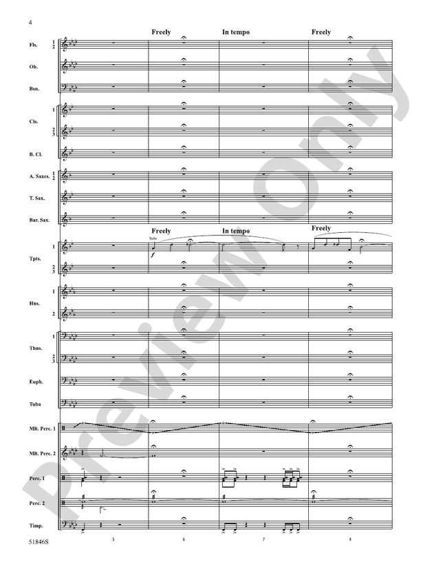 The Second Shaman - Concert Band Conductor Score & Parts(Digital Download)