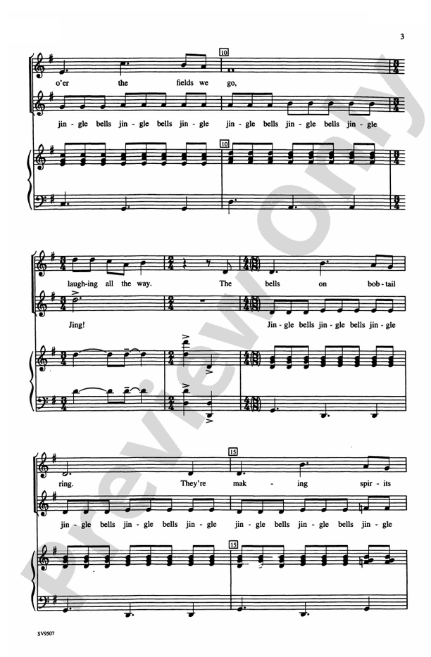 Dashing Through the Snow (A Jingle Bell Spectacular!) – 2-Part Choral Octavo (Digital Download)