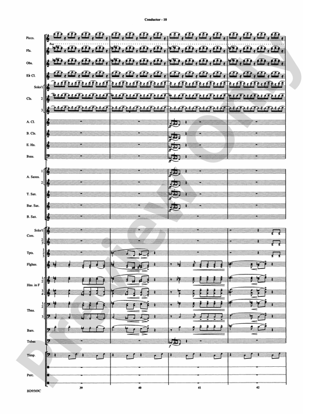 Jericho - Concert Band Conductor Score & Parts (Digital Download)