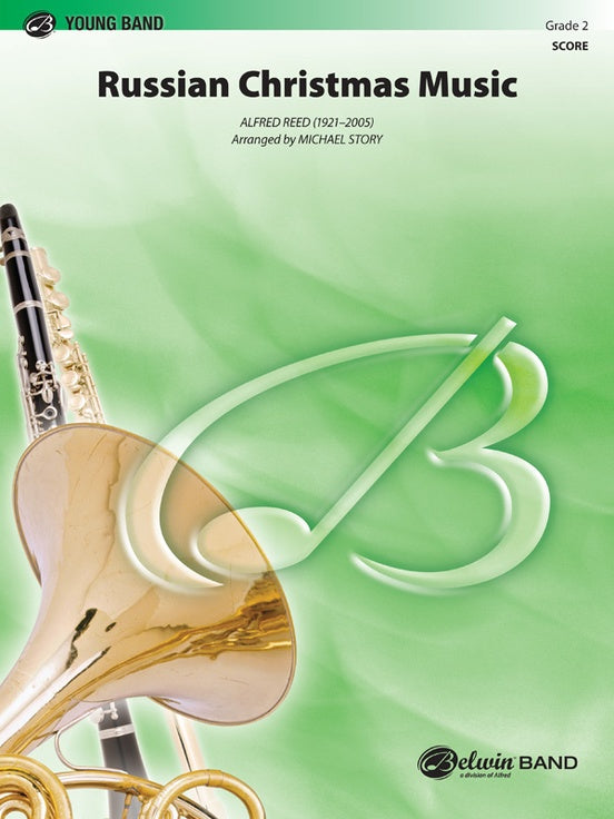 Russian Christmas Music (Grade 2) - Concert Band Conductor Score & Parts (Digital Download)