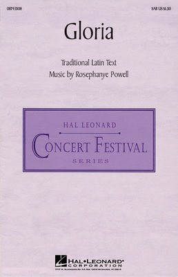 Gloria - Rosephanye Powell - SAB Hal Leonard Choral Score Octavo