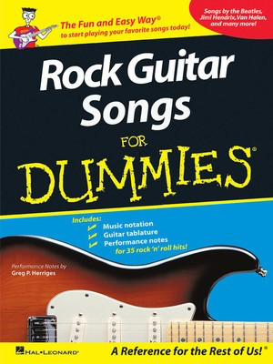 Rock Guitar Songs for DummiesŒ¬ - Guitar Greg P. Herriges Hal Leonard Guitar TAB