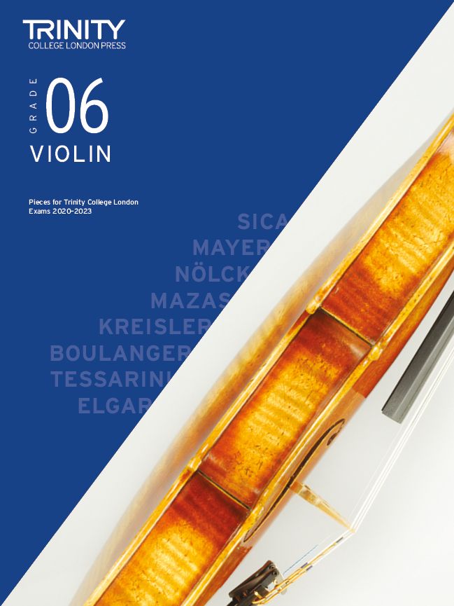 Trinity Violin 2020-2023 Grade 6 - Score & Part - Trinity College London
