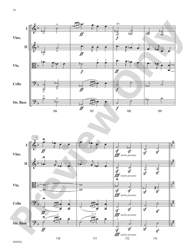 Hiawatha's Wedding Feast - String Orchestra Conductor Score & Parts (Digital Download)