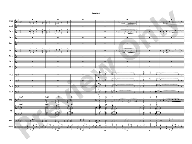 Puffy Taco - Jazz Ensemble Conductor Score & Parts (Digital Download)