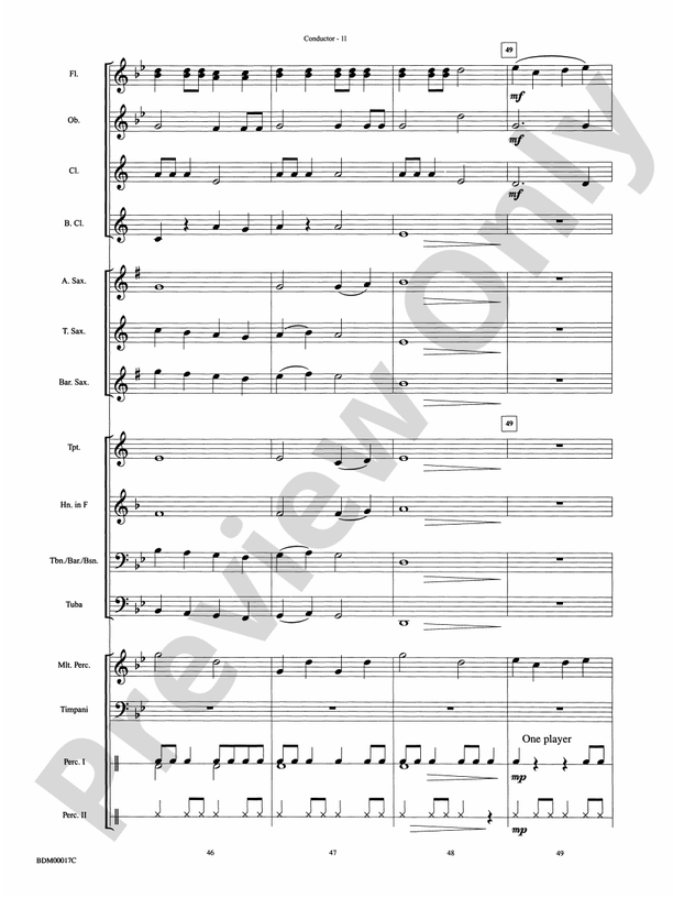 Tidings of Joy! - Concert Band Conductor Score & Parts (Digital Download)