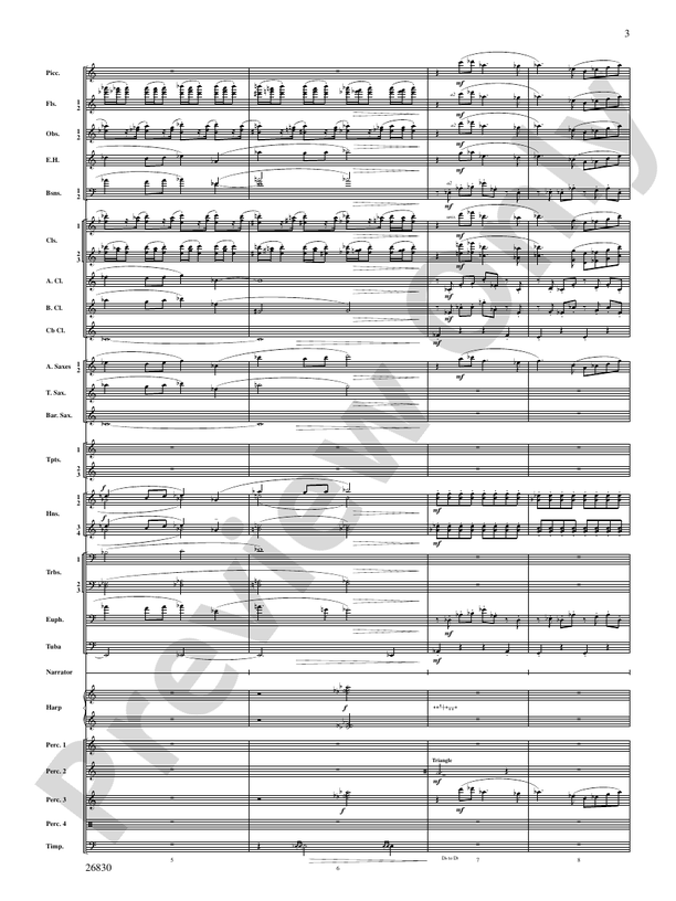 The Night Before Christmas - Concert Band Conductor Score & Parts (Digital Download)