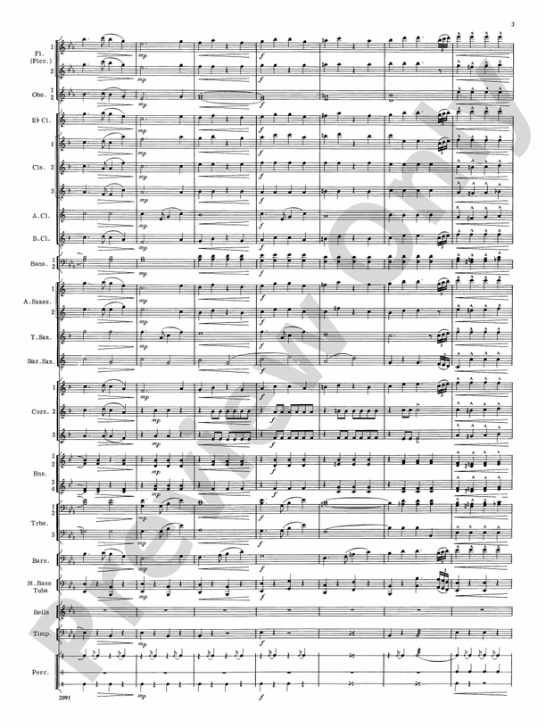 Belle of Chicago - Concert Band Conductor Score & Parts (Digital Download)