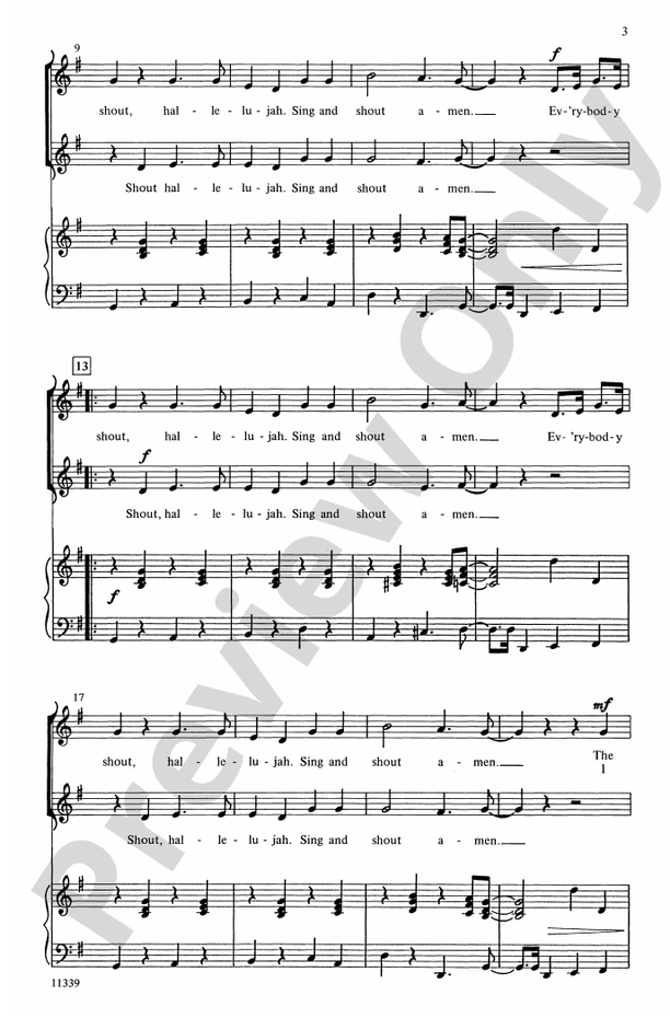 Ev'rybody Shout! – 2-Part Choral Octavo (Digital Download)