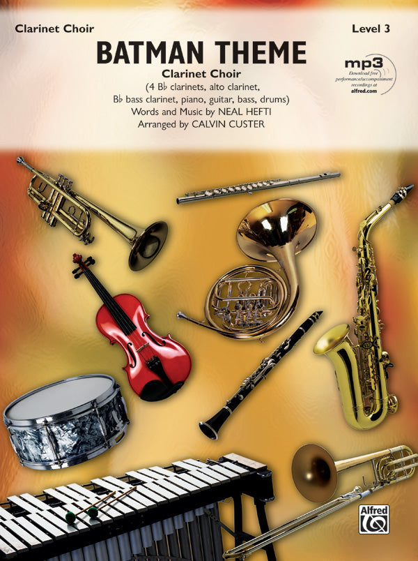 Batman Theme for Clarinet Choir