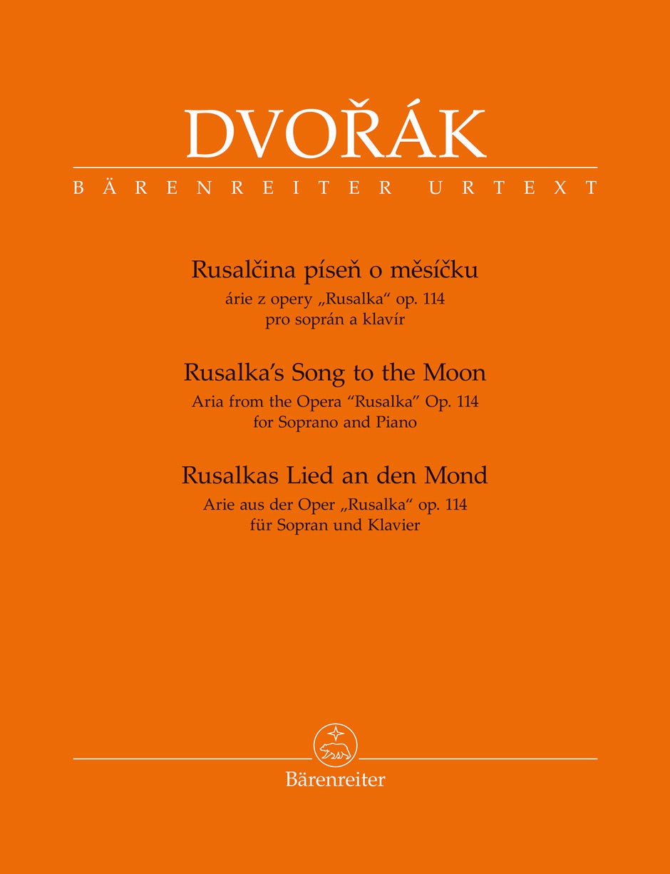 Rusalka's Song to the Moon Soprano/Piano