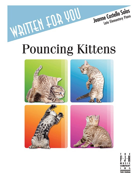Pouncing Kittens - Piano (Digital Download)