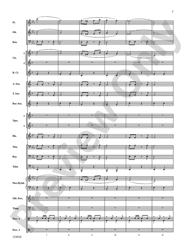 Fairest of the Fair - Concert Band Conductor Score & Parts (Digital Download)
