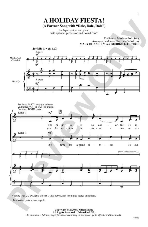 A Holiday Fiesta! - 2-Part Choral Octavo (Digital Download)