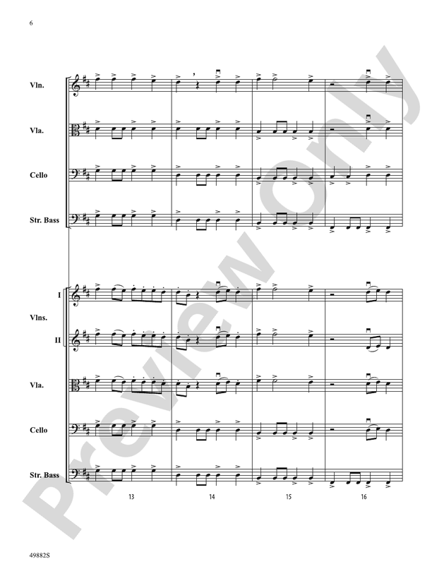 High Hopes (Grade 2-3) - String Orchestra Conductor Score & Parts (Digital Download)