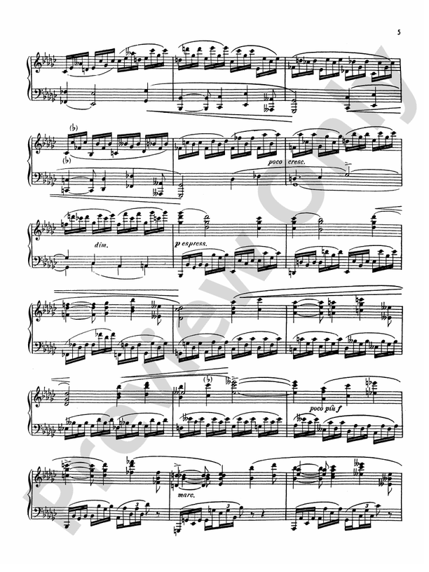 Dukas - Sonata in E flat Minor - Piano Solo (Digital Download)