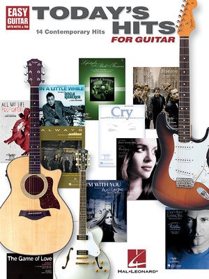 Today's Hits for Guitar - 14 Contemporary Hits - Guitar Hal Leonard Easy Guitar with Notes & TAB