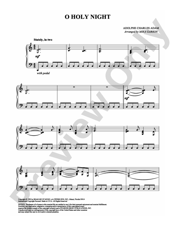 O Holy Night - DSM-PS-0000367 - Piano (Digital Download)